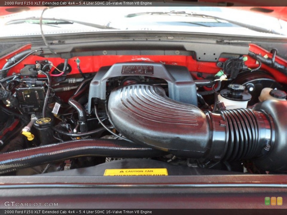 5.4 Liter SOHC 16-Valve Triton V8 Engine for the 2000 Ford F150 #56386918