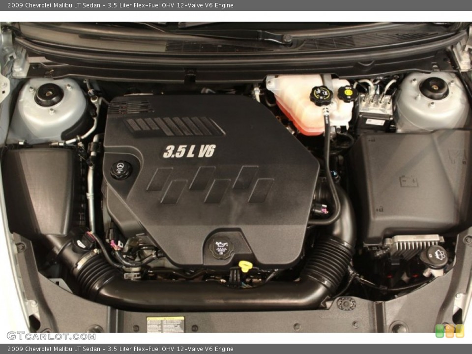 3.5 Liter Flex-Fuel OHV 12-Valve V6 Engine for the 2009 Chevrolet Malibu #56390080