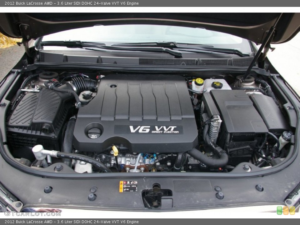 3.6 Liter SIDI DOHC 24-Valve VVT V6 Engine for the 2012 Buick LaCrosse #56391736
