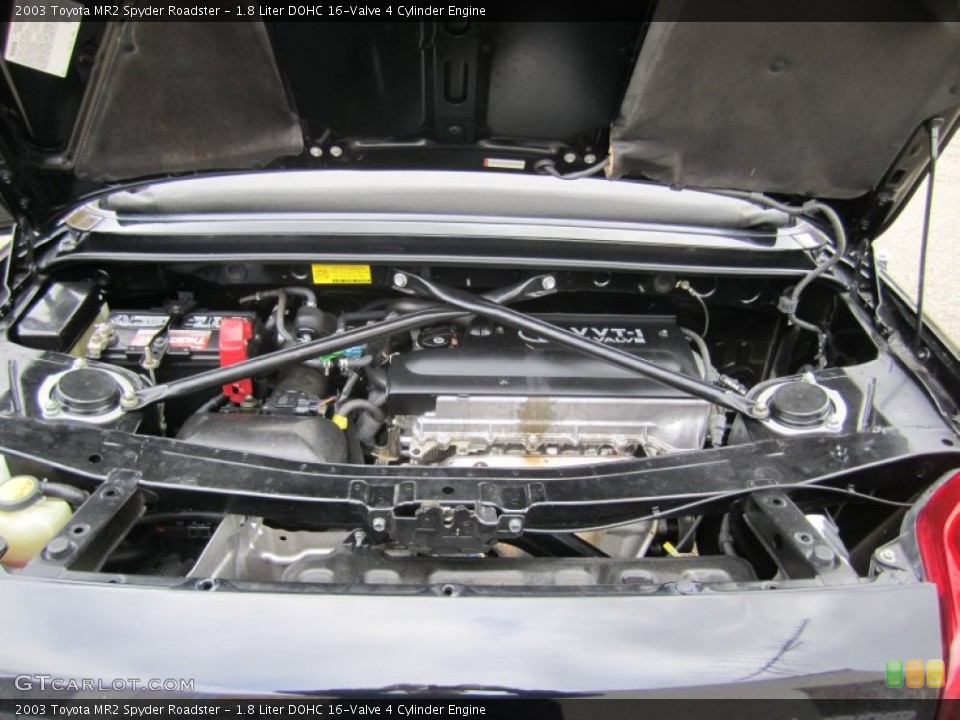 1.8 Liter DOHC 16-Valve 4 Cylinder Engine for the 2003 Toyota MR2 Spyder #56397034