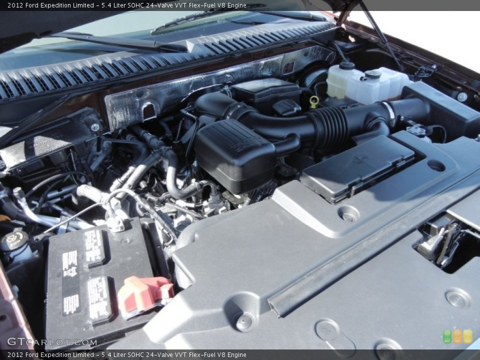 5.4 Liter SOHC 24-Valve VVT Flex-Fuel V8 Engine for the 2012 Ford Expedition #56400188
