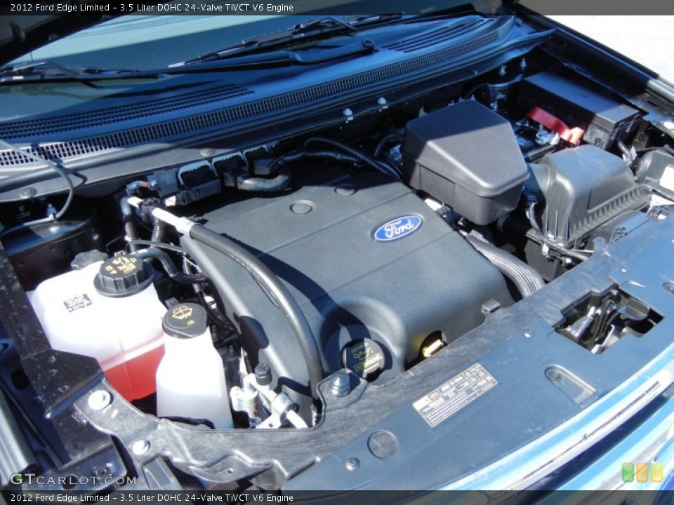3.5 Liter DOHC 24-Valve TiVCT V6 Engine for the 2012 Ford Edge #56400961