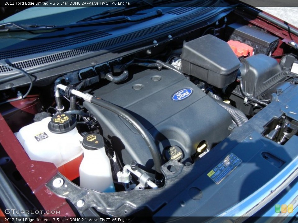 3.5 Liter DOHC 24-Valve TiVCT V6 Engine for the 2012 Ford Edge #56401279