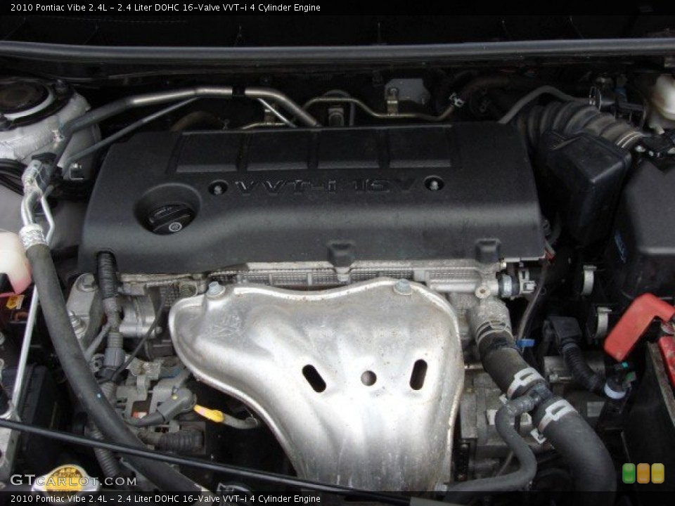 2.4 Liter DOHC 16-Valve VVT-i 4 Cylinder 2010 Pontiac Vibe Engine