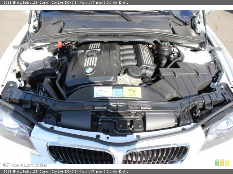 3.0 Liter DOHC 24-Valve VVT Inline 6 Cylinder Engine for the 2011 BMW 1 Series #56412934