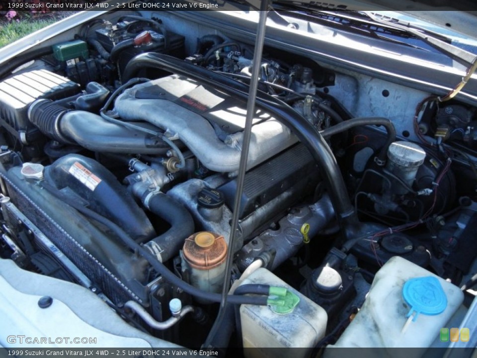 2.5 Liter DOHC 24 Valve V6 Engine for the 1999 Suzuki Grand Vitara #56415748