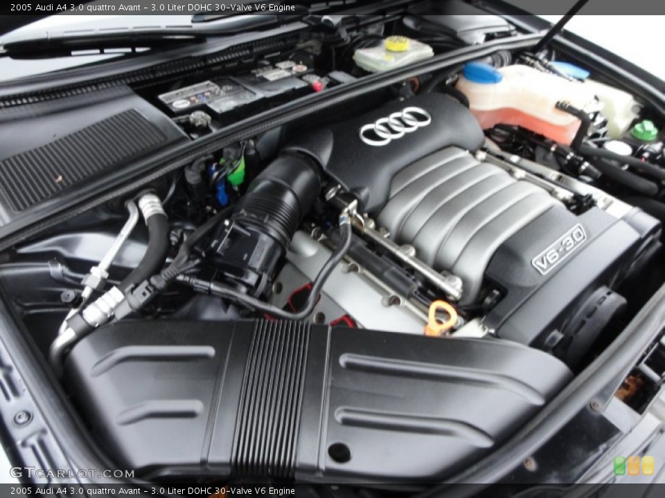 3.0 Liter DOHC 30-Valve V6 Engine for the 2005 Audi A4 #56422645