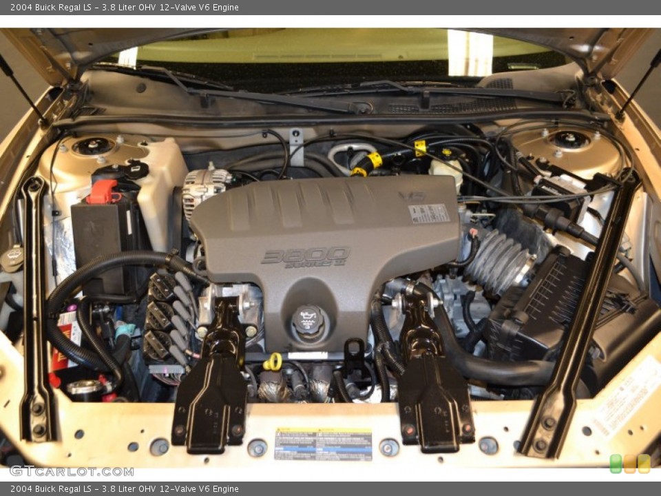 3.8 Liter OHV 12-Valve V6 Engine for the 2004 Buick Regal #56427904