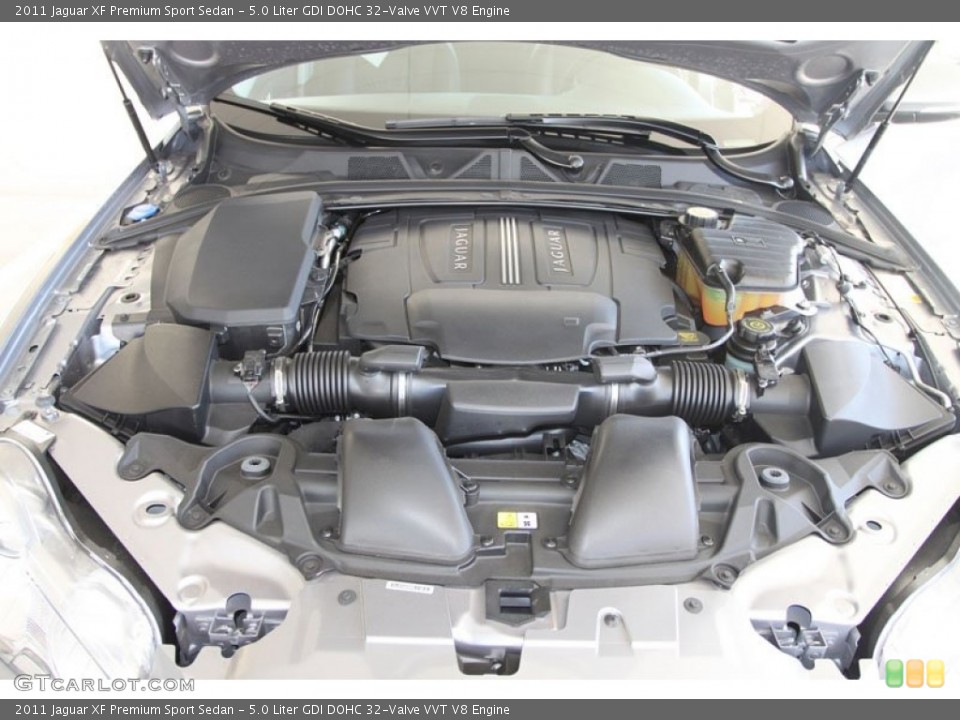 5.0 Liter GDI DOHC 32-Valve VVT V8 Engine for the 2011 Jaguar XF #56431495