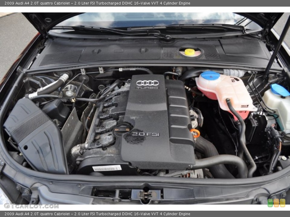 2.0 Liter FSI Turbocharged DOHC 16-Valve VVT 4 Cylinder Engine for the 2009 Audi A4 #56432515