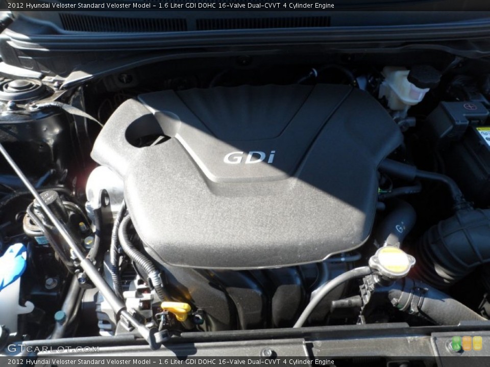 1.6 Liter GDI DOHC 16-Valve Dual-CVVT 4 Cylinder Engine for the 2012 Hyundai Veloster #56436067