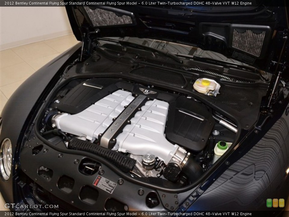 6.0 Liter Twin-Turbocharged DOHC 48-Valve VVT W12 Engine for the 2012 Bentley Continental Flying Spur #56440114
