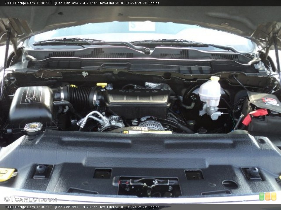 4.7 Liter Flex-Fuel SOHC 16-Valve V8 Engine for the 2010 Dodge Ram 1500 #56440228