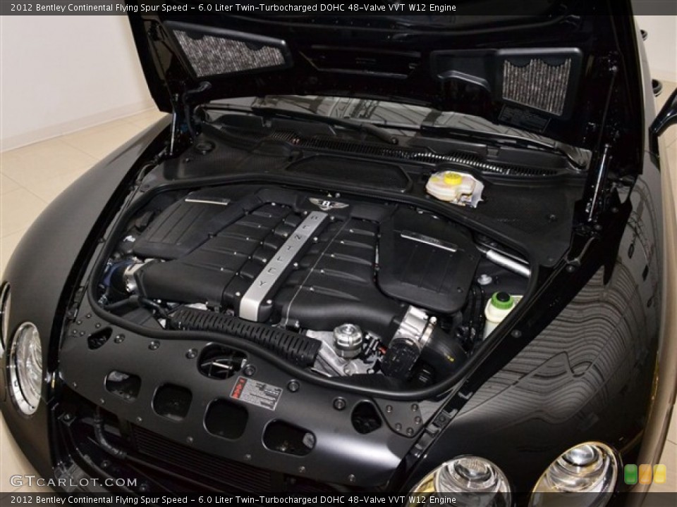6.0 Liter Twin-Turbocharged DOHC 48-Valve VVT W12 Engine for the 2012 Bentley Continental Flying Spur #56440375