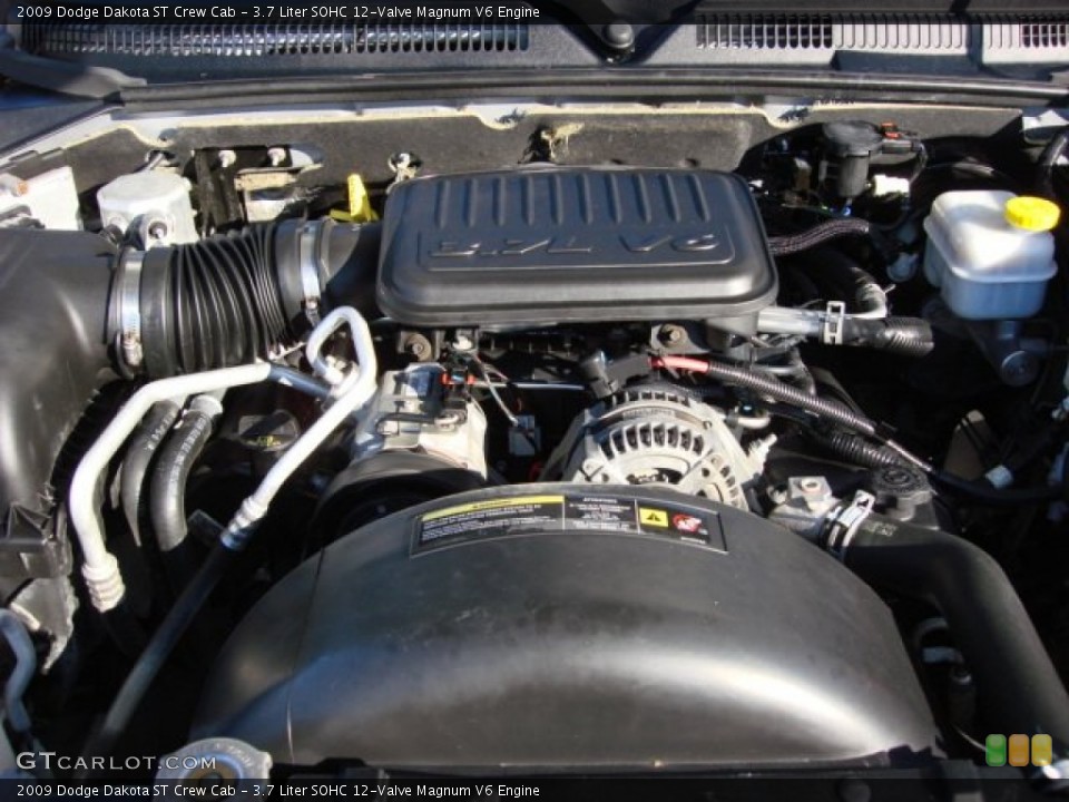 3.7 Liter SOHC 12-Valve Magnum V6 Engine for the 2009 Dodge Dakota #56446871