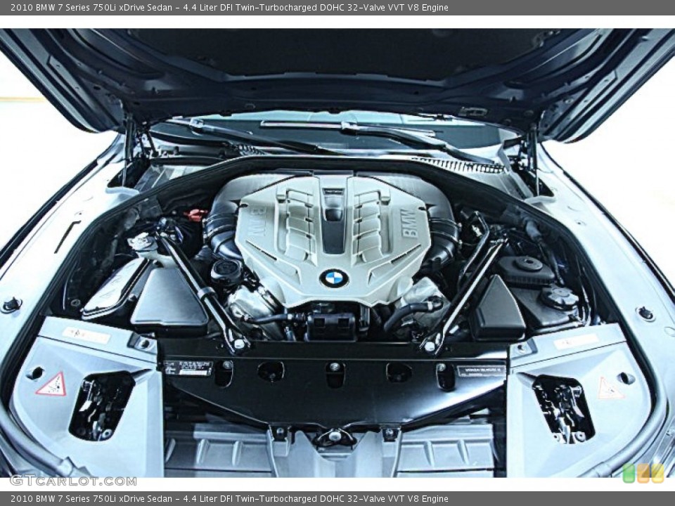 4.4 Liter DFI Twin-Turbocharged DOHC 32-Valve VVT V8 Engine for the 2010 BMW 7 Series #56450882