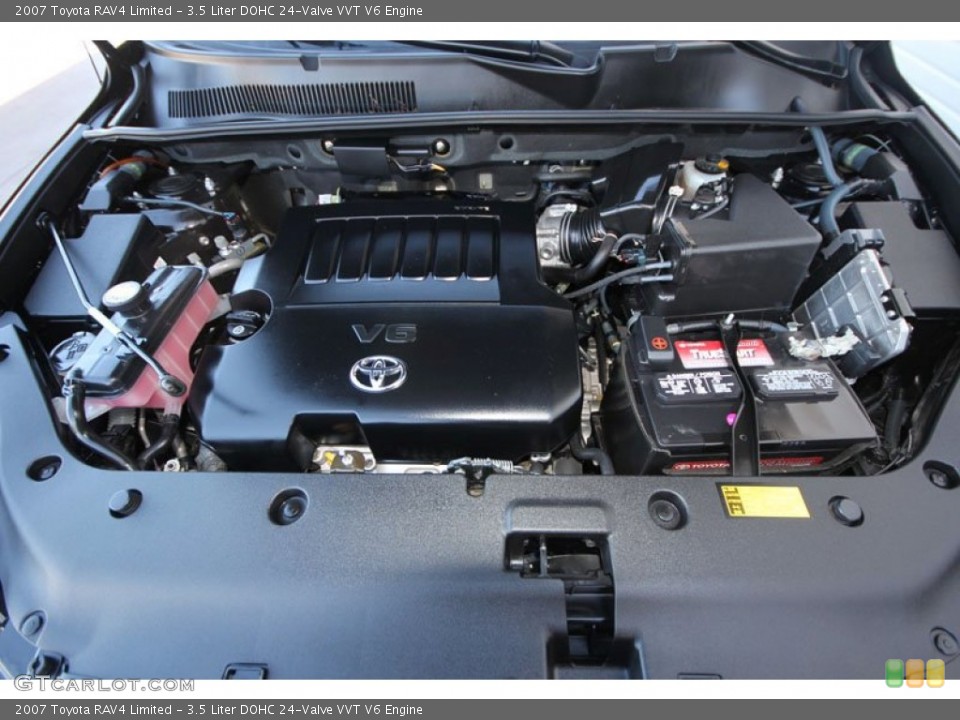 3.5 Liter DOHC 24-Valve VVT V6 Engine for the 2007 Toyota RAV4 #56453082