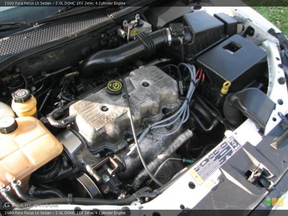 2.0L DOHC 16V Zetec 4 Cylinder 2000 Ford Focus Engine
