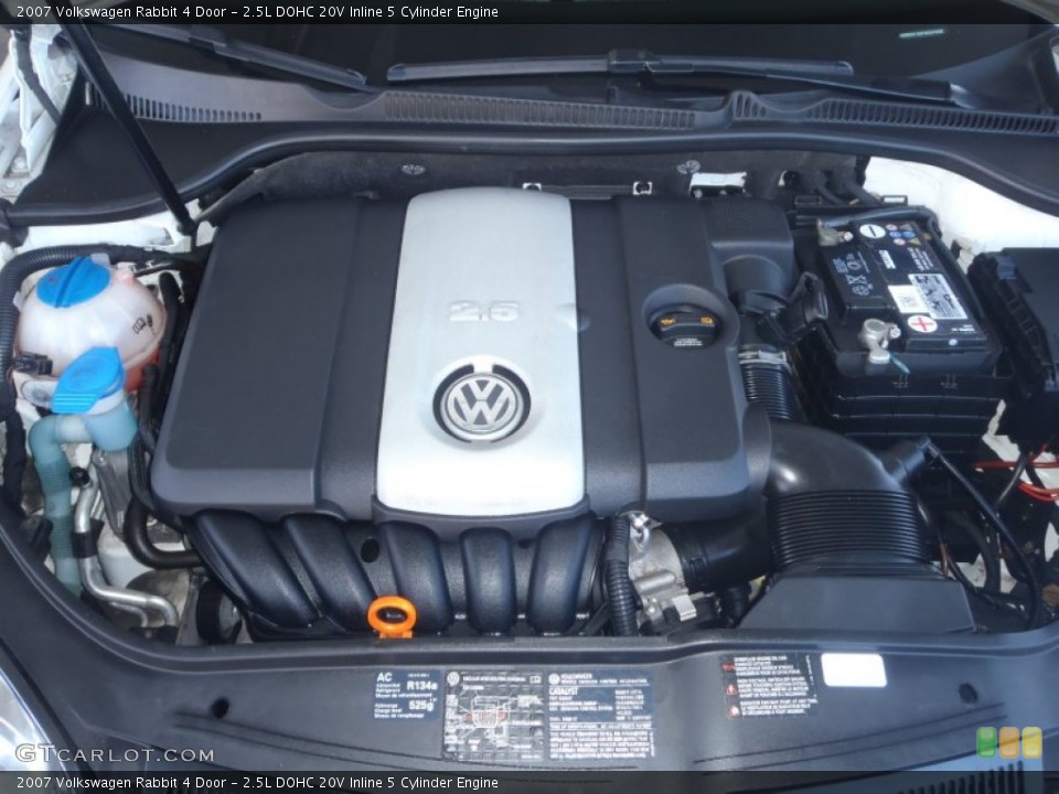 2.5L DOHC 20V Inline 5 Cylinder Engine for the 2007 Volkswagen Rabbit #56467499