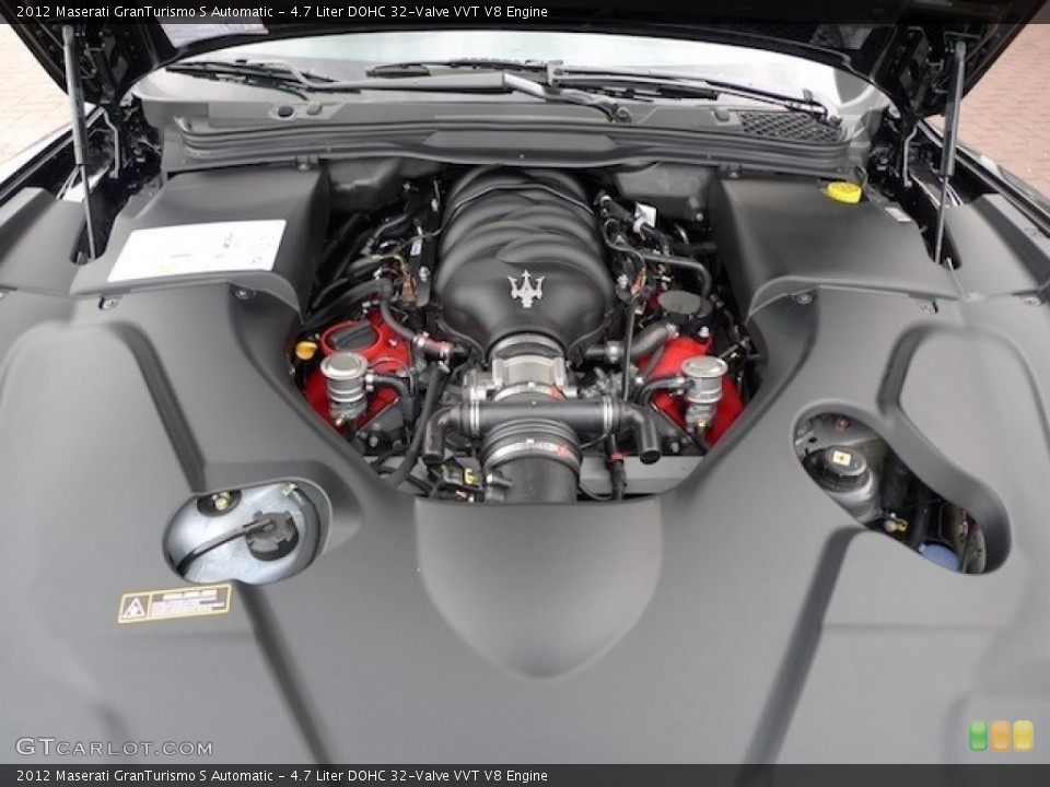 4.7 Liter DOHC 32-Valve VVT V8 Engine for the 2012 Maserati GranTurismo #56473145