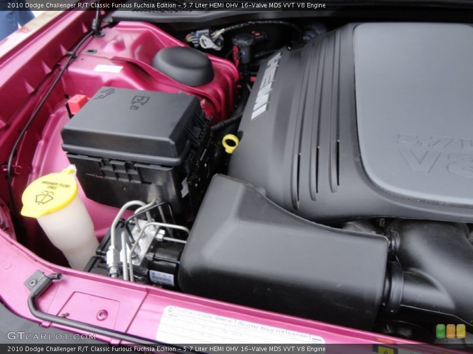 5.7 Liter HEMI OHV 16-Valve MDS VVT V8 Engine for the 2010 Dodge Challenger #56480715