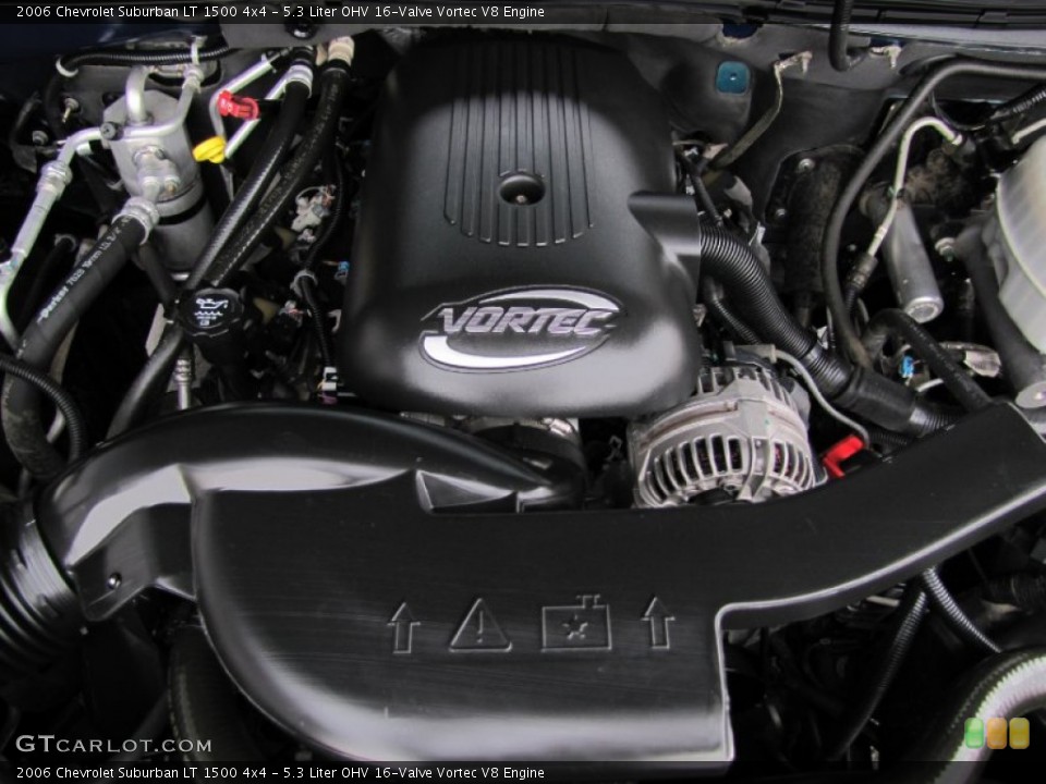 5.3 Liter OHV 16-Valve Vortec V8 Engine for the 2006 Chevrolet Suburban #56484669