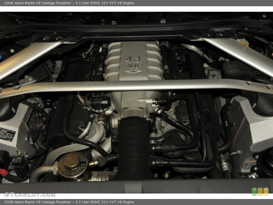 4.3 Liter DOHC 32V VVT V8 Engine for the 2008 Aston Martin V8 Vantage #56486244