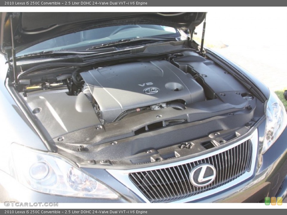 2.5 Liter DOHC 24-Valve Dual VVT-i V6 Engine for the 2010 Lexus IS #56489244