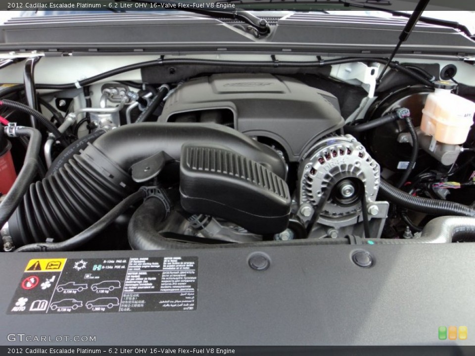 6.2 Liter OHV 16-Valve Flex-Fuel V8 Engine for the 2012 Cadillac Escalade #56497318