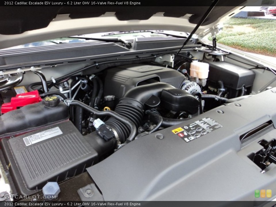 6.2 Liter OHV 16-Valve Flex-Fuel V8 Engine for the 2012 Cadillac Escalade #56497674