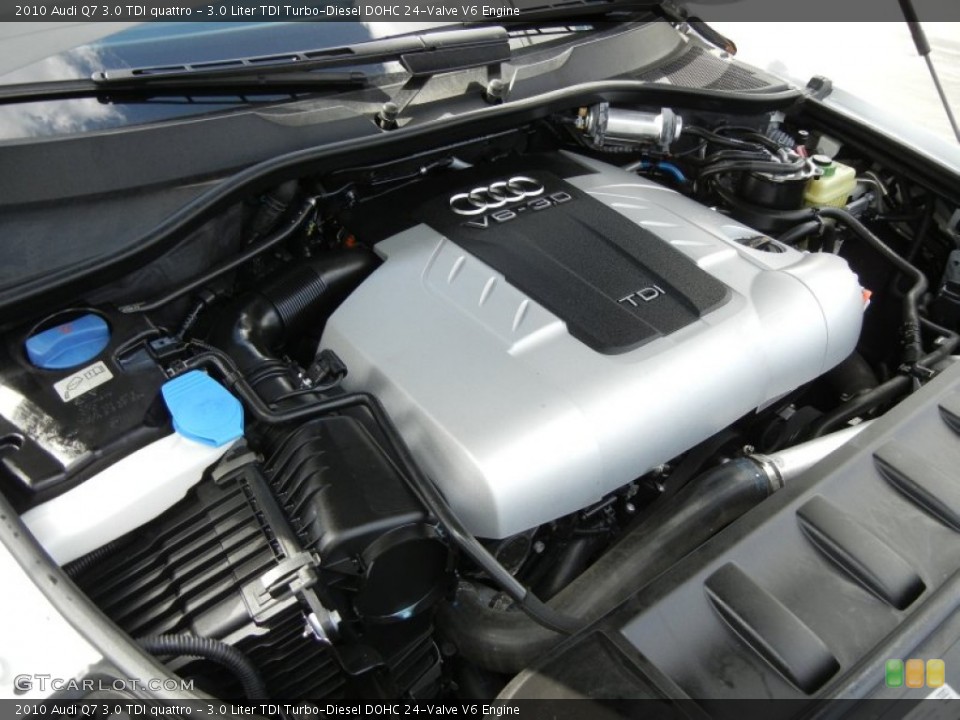 3.0 Liter TDI Turbo-Diesel DOHC 24-Valve V6 Engine for the 2010 Audi Q7 #56502501