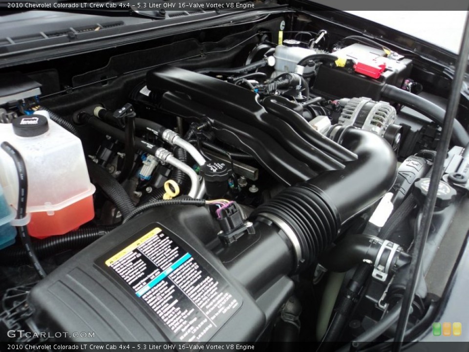 5.3 Liter OHV 16-Valve Vortec V8 Engine for the 2010 Chevrolet Colorado #56511849