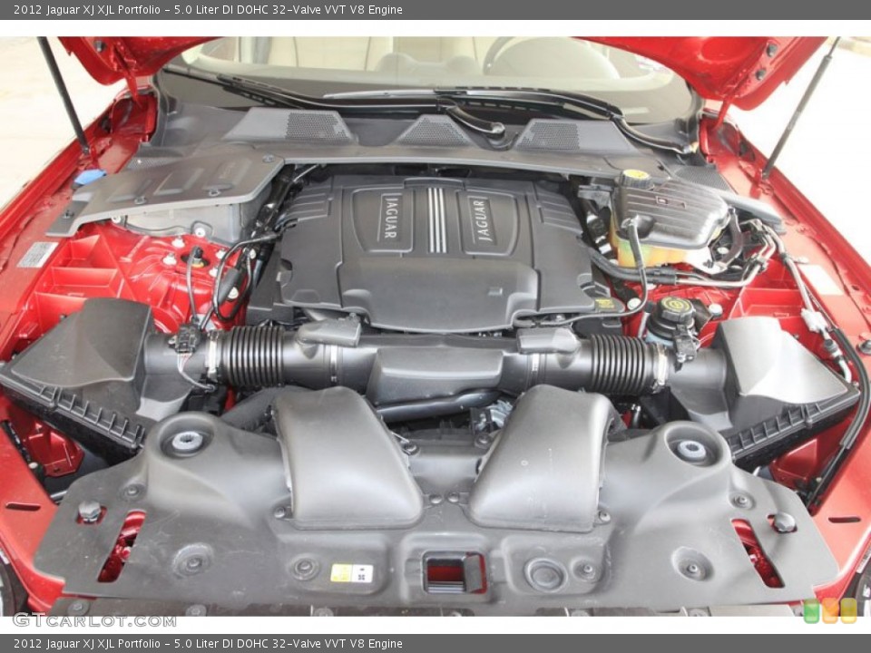 5.0 Liter DI DOHC 32-Valve VVT V8 Engine for the 2012 Jaguar XJ #56514658