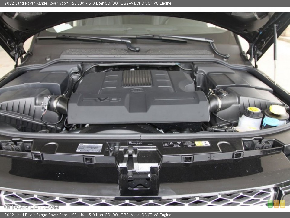5.0 Liter GDI DOHC 32-Valve DIVCT V8 Engine for the 2012 Land Rover Range Rover Sport #56515648