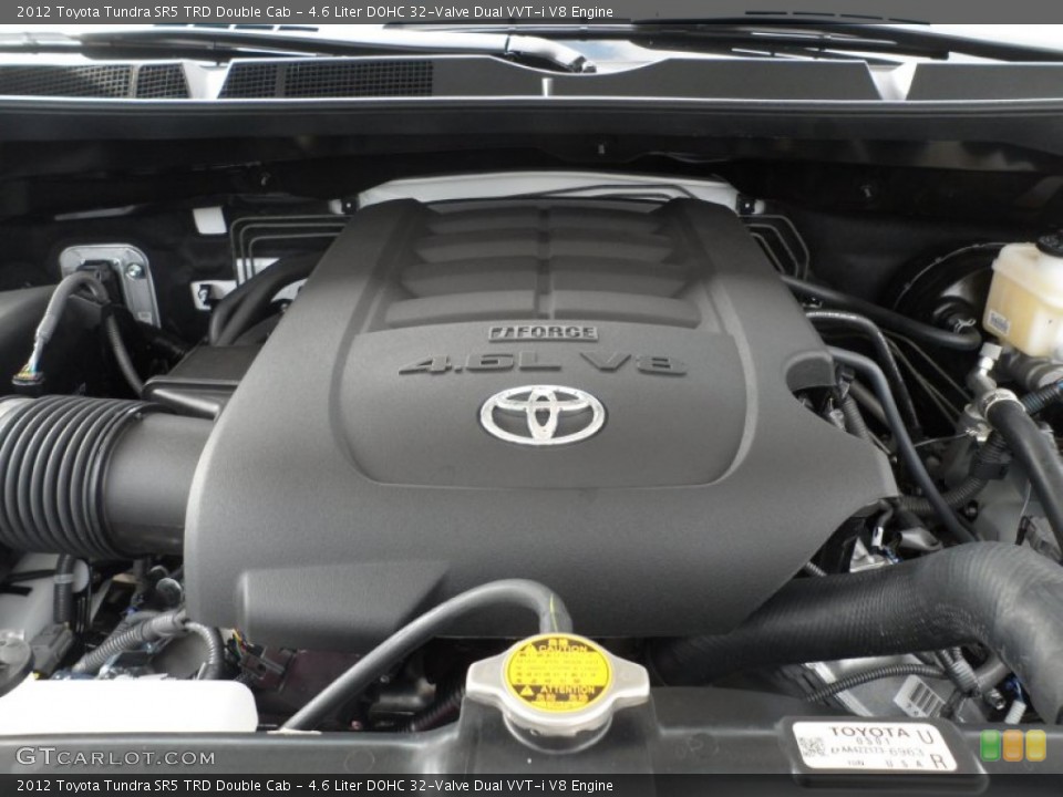 4.6 Liter DOHC 32-Valve Dual VVT-i V8 Engine for the 2012 Toyota Tundra #56521783