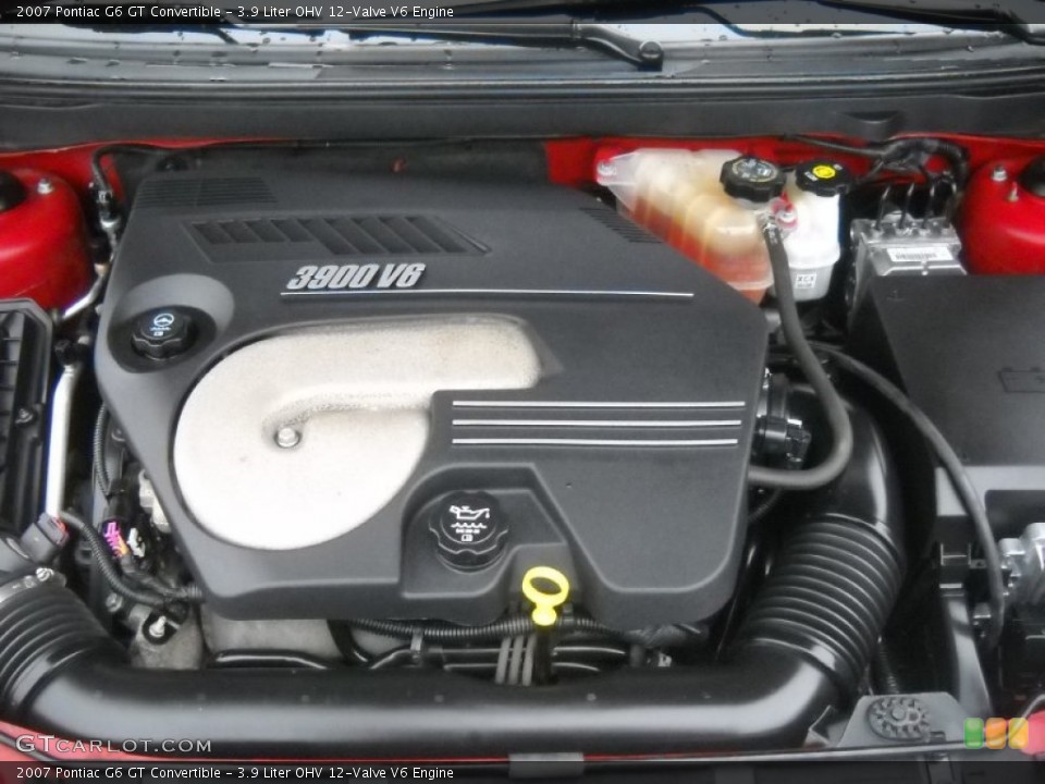 3.9 Liter OHV 12-Valve V6 Engine for the 2007 Pontiac G6 #56524989