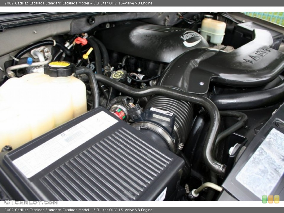 5.3 Liter OHV 16-Valve V8 Engine for the 2002 Cadillac Escalade #56528581