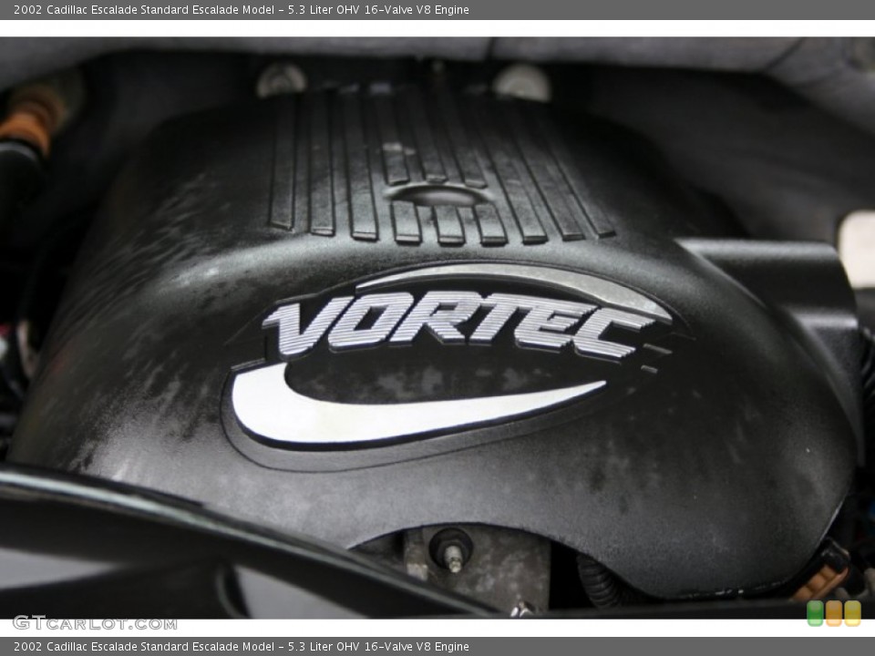 5.3 Liter OHV 16-Valve V8 Engine for the 2002 Cadillac Escalade #56528599