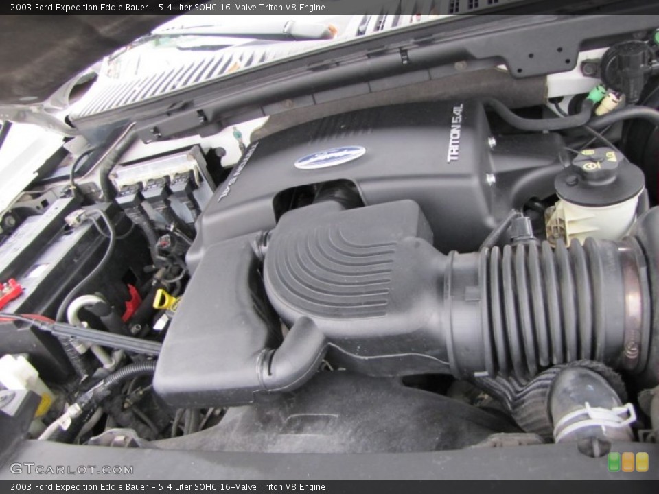 5.4 Liter SOHC 16-Valve Triton V8 Engine for the 2003 Ford Expedition #56532505