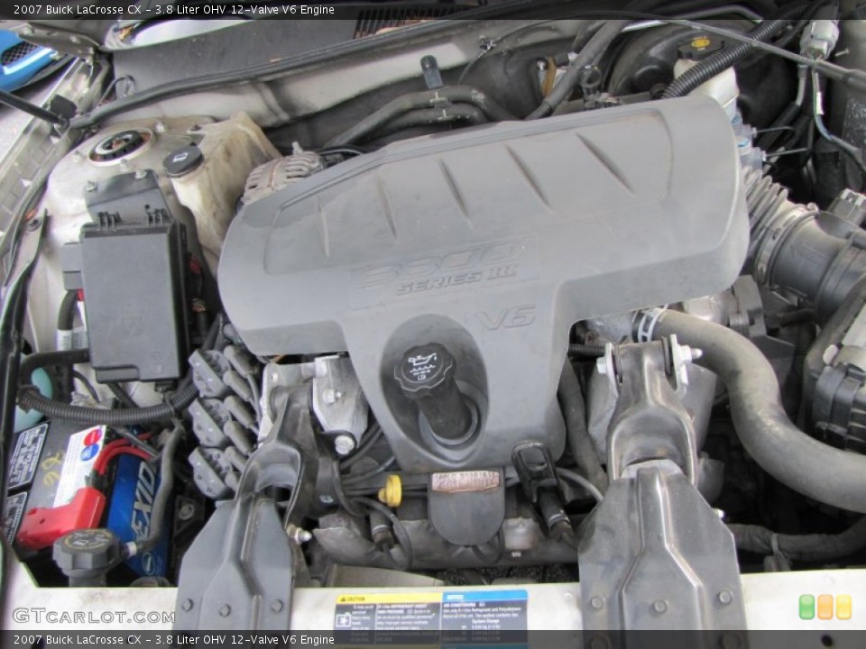 3.8 Liter OHV 12-Valve V6 Engine for the 2007 Buick LaCrosse #56532799