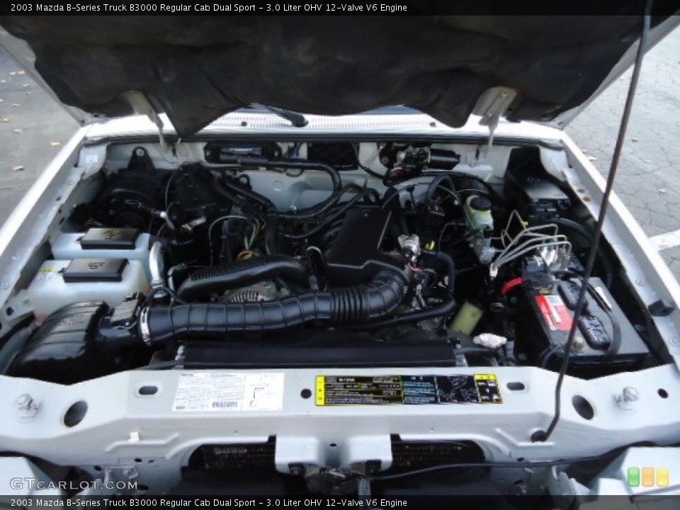 3.0 Liter OHV 12-Valve V6 Engine for the 2003 Mazda B-Series Truck #56547697