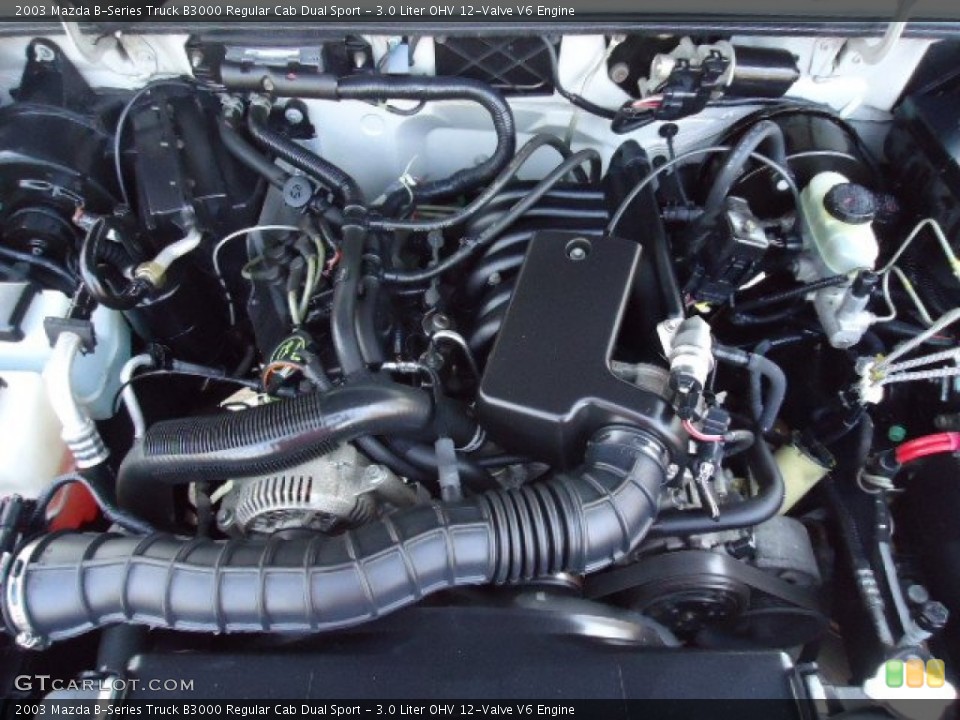 3.0 Liter OHV 12-Valve V6 Engine for the 2003 Mazda B-Series Truck #56547706