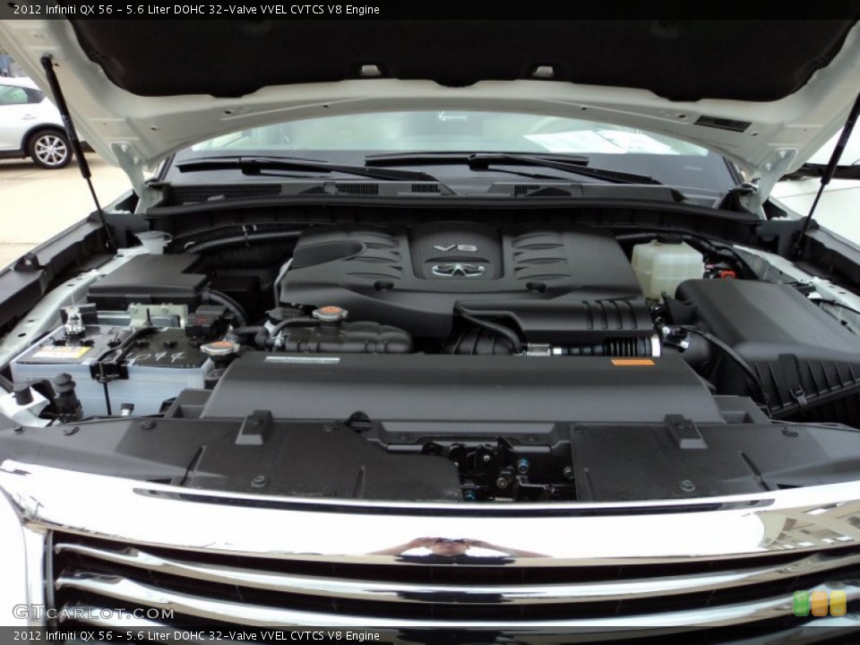 5.6 Liter DOHC 32-Valve VVEL CVTCS V8 Engine for the 2012 Infiniti QX #56551345
