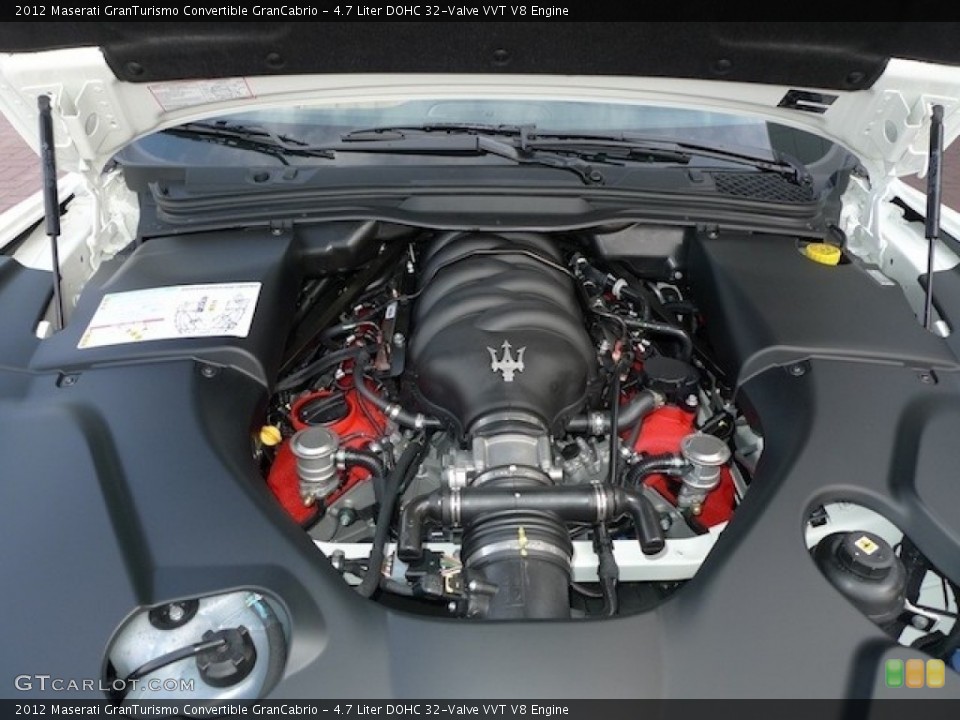 4.7 Liter DOHC 32-Valve VVT V8 Engine for the 2012 Maserati GranTurismo Convertible #56558425