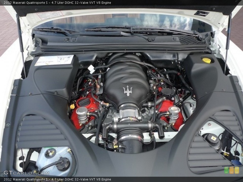 4.7 Liter DOHC 32-Valve VVT V8 Engine for the 2012 Maserati Quattroporte #56558713