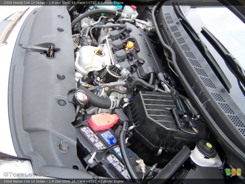 1.8 Liter SOHC 16-Valve i-VTEC 4 Cylinder Engine for the 2009 Honda Civic #56559010