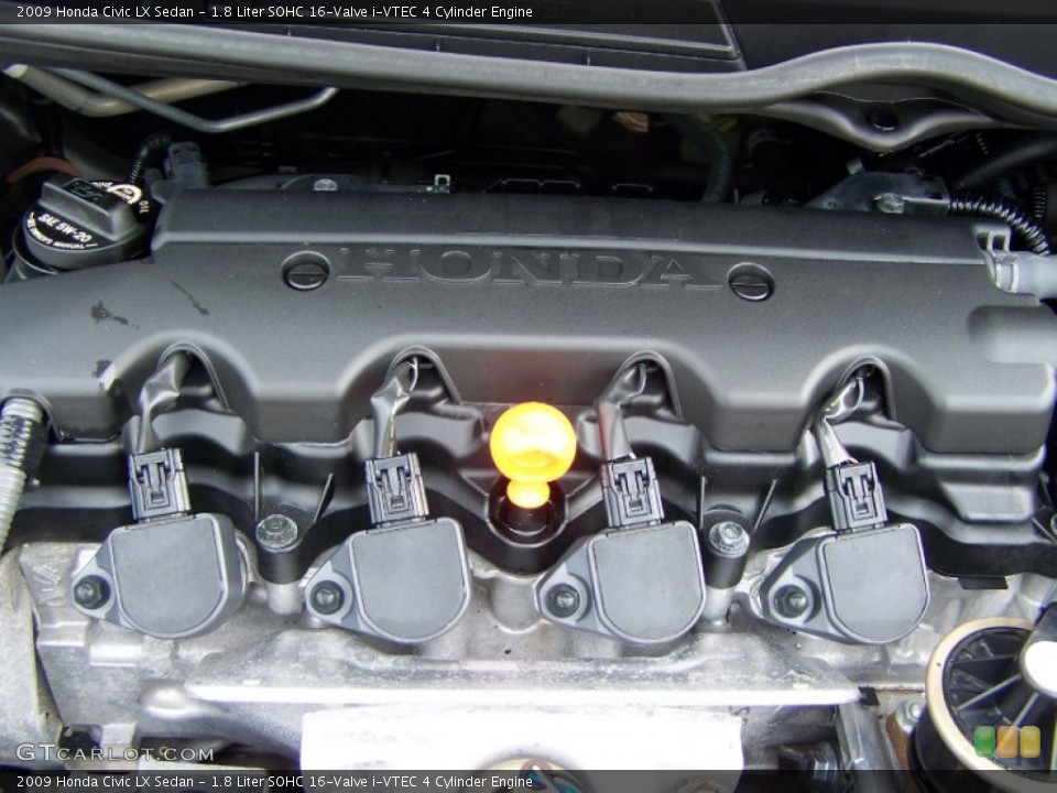 1.8 Liter SOHC 16-Valve i-VTEC 4 Cylinder Engine for the 2009 Honda Civic #56559019