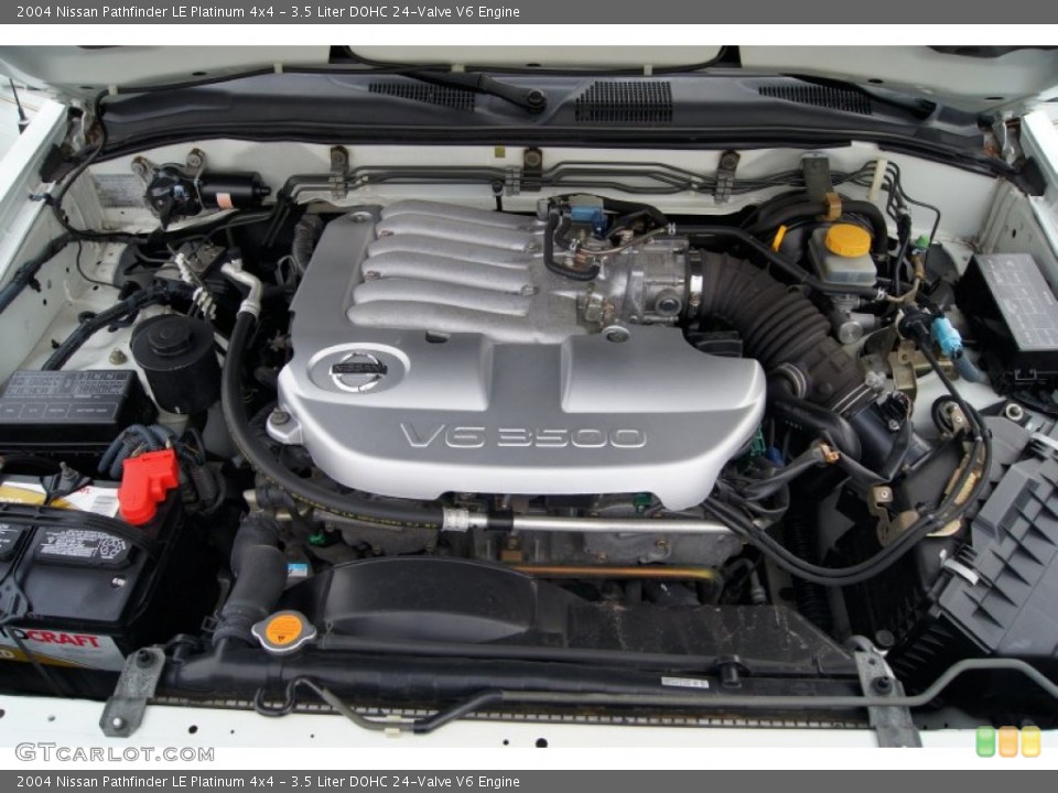3.5 Liter DOHC 24-Valve V6 Engine for the 2004 Nissan Pathfinder #56566236