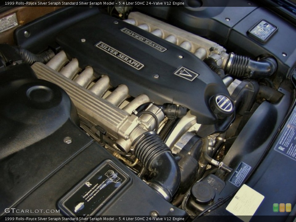 5.4 Liter SOHC 24-Valve V12 Engine for the 1999 Rolls-Royce Silver Seraph #56571527
