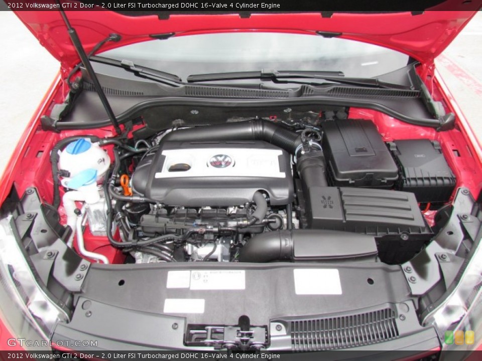 2.0 Liter FSI Turbocharged DOHC 16-Valve 4 Cylinder Engine for the 2012 Volkswagen GTI #56576682